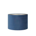 Kapcilinder 35-35-30 cm VELOURS benzineblauw-Lampenkappen-Light & Living