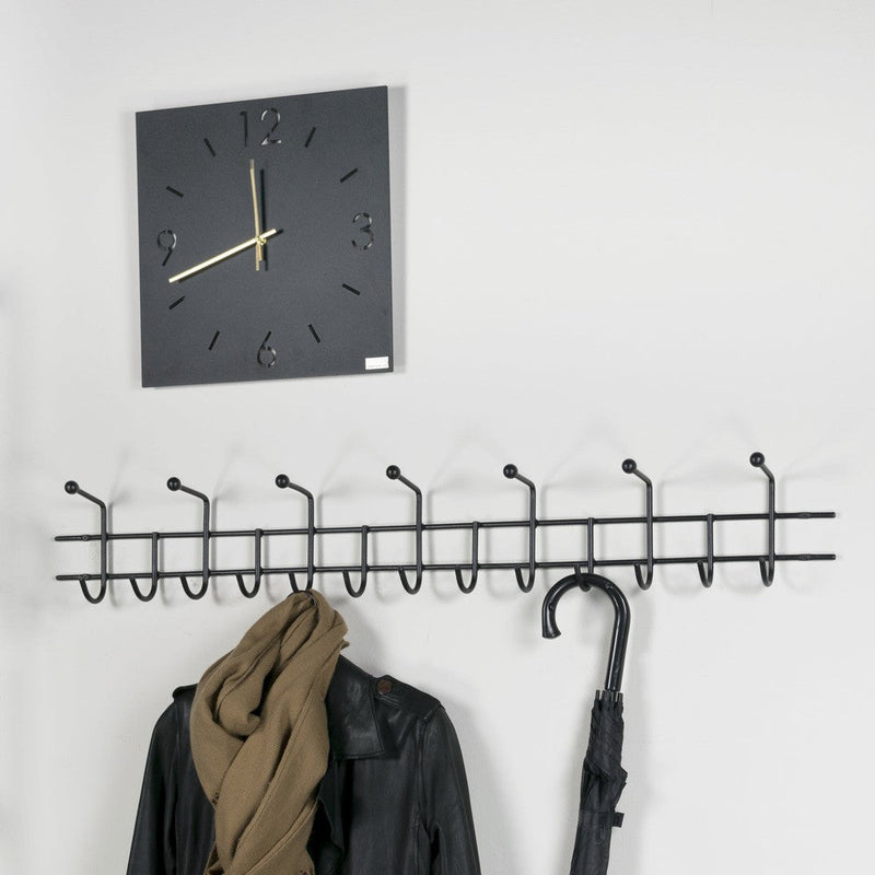 Kapstok BARATO 5 Zwart 119x11x18cm Spinder Design-Kapstokken-Spinder