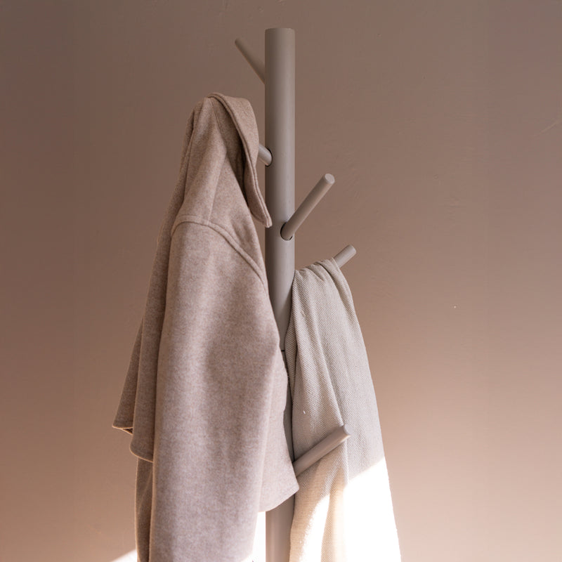 Kapstok BRO Silky Taupe 36x36x170cm Spinder Design-Kapstokken-Spinder