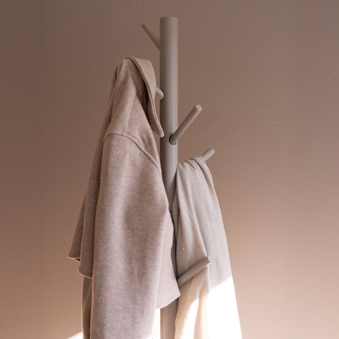 Kapstok BRO Silky Taupe 36x36x170cm Spinder Design-Kapstokken-Spinder