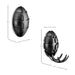 Kapstok BUG Donkerbruin Goud 10x4.5x15cm Spinder Design-Kapstokken-Spinder