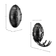 Kapstok BUG Dusty Green 10x4.5x15cm Spinder Design-Kapstokken-Spinder