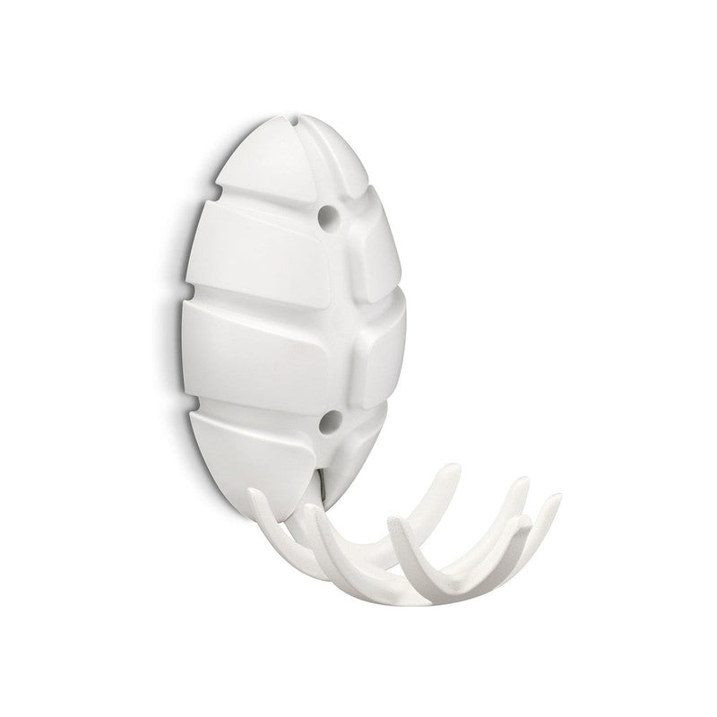 Kapstok BUG Wit 10x4.5x15cm Spinder Design-Kapstokken-Spinder