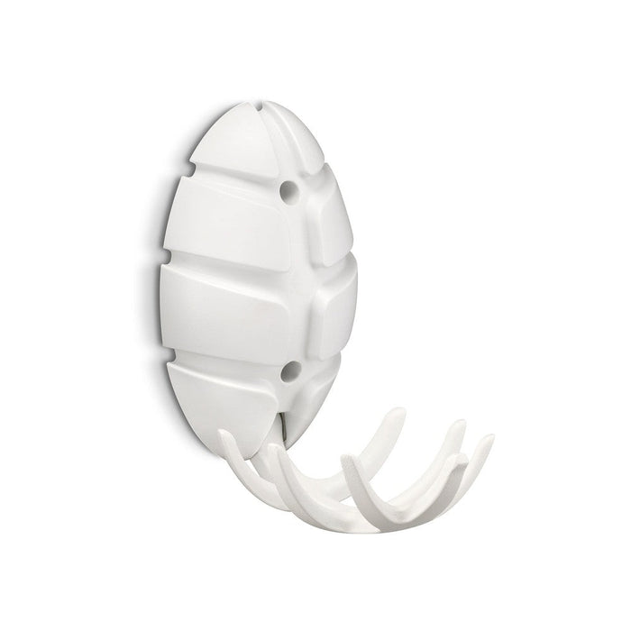 Kapstok BUG Wit 10x4.5x15cm Spinder Design-Kapstokken-Spinder