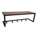 Kapstok Brix Kapstok Mangohout Zwart 26 cm 26x75x35 cm-Kapstokken-Livingfurn