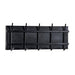 Kapstok Brix Kapstok Mangohout Zwart 70 cm 70x12.5x29 cm-Kapstokken-Livingfurn