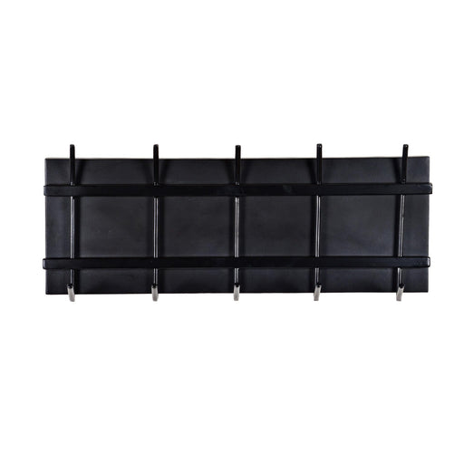 Kapstok Brix Kapstok Mangohout Zwart 70 cm 70x12.5x29 cm-Kapstokken-Livingfurn