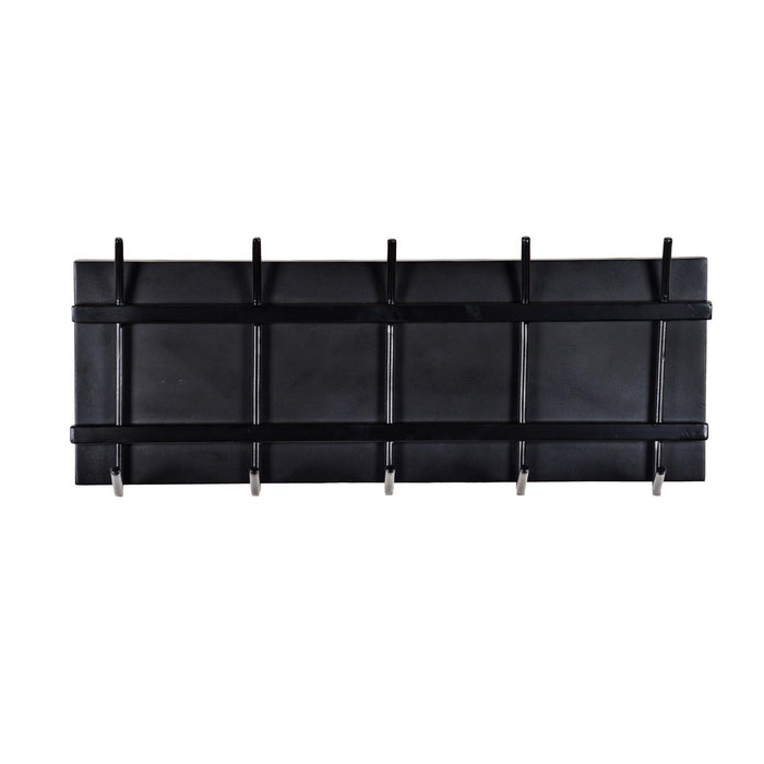 Kapstok Brix Kapstok Mangohout Zwart 70 cm 70x12.5x29 cm-Kapstokken-Livingfurn