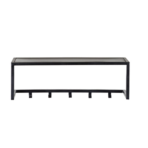 Kapstok Brix Kapstok Mangohout Zwart 78 cm 78x25x25 cm-Kapstokken-Livingfurn