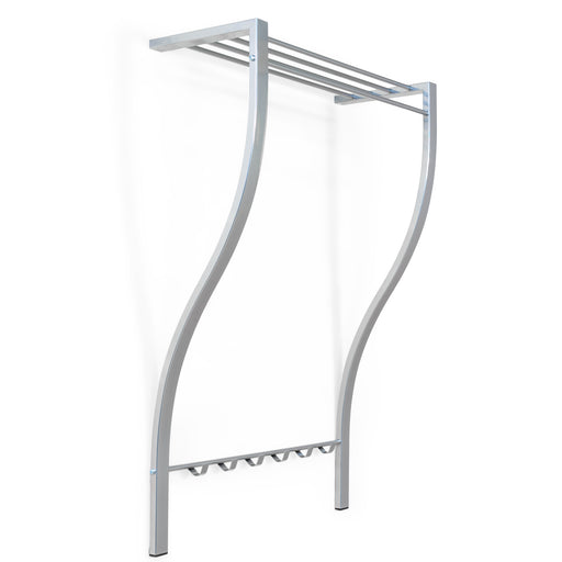 Kapstok CARVE 1 Nikkel 75x29x113cm Spinder Design-Kapstokken-Spinder