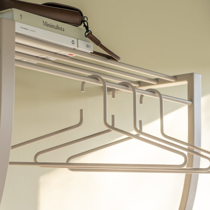 Kapstok CARVE 1 Silky Taupe 75x29x113cm Spinder Design-Kapstokken-Spinder