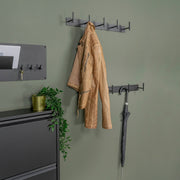Kapstok CHAPMAN 3 Wandkapstok Zwart-Kapstokken-Spinder
