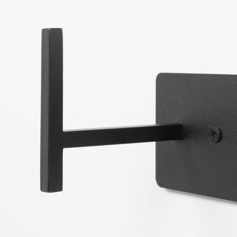 Kapstok CHAPMAN 5 Wandkapstok Zwart-Kapstokken-Spinder