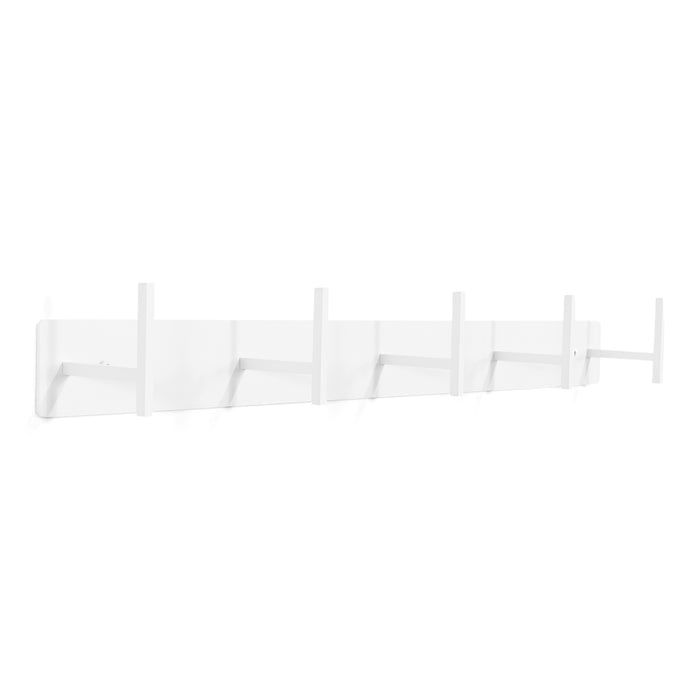 Kapstok CHAPMAN 5 Wit 64x8.5x8.5cm Spinder Design-Kapstokken-Spinder
