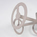 Kapstok CIRCLE Silky Taupe 40x40x174cm Spinder Design-Kapstokken-Spinder