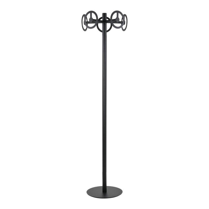 Kapstok CIRCLE Zwart 40x40x174cm Spinder Design-Kapstokken-Spinder