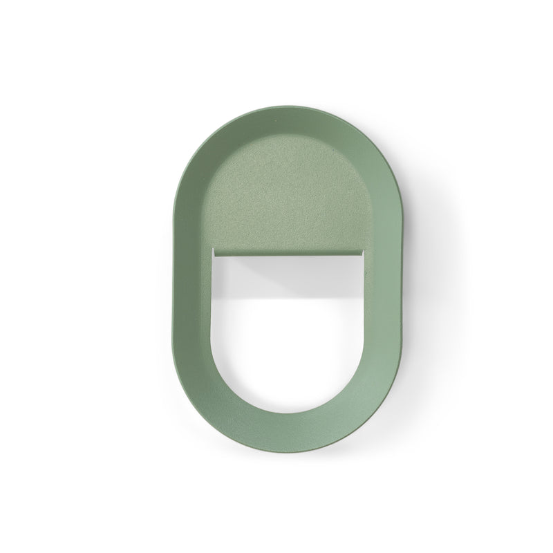 Kapstok COUCOU Dusty Green 10x4.4x15.3cm Spinder Design-Kapstokken-Spinder
