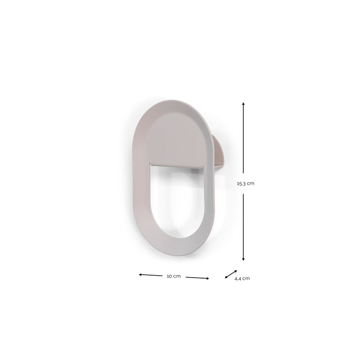 Kapstok COUCOU Silky Taupe 10x4.4x15.3cm Spinder Design-Kapstokken-Spinder