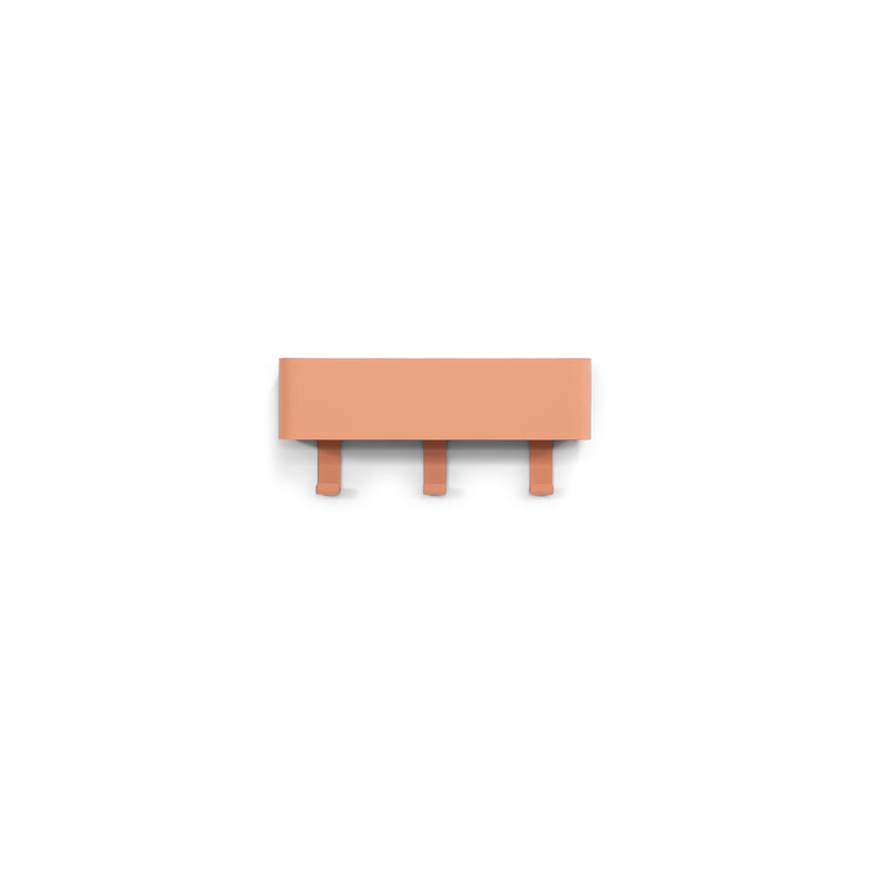 Kapstok DAX PLAY 3 Clay Terra 27x7.5x12cm Spinder Design-Kapstokken-Spinder
