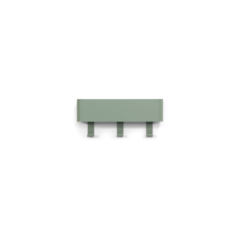Kapstok DAX PLAY 3 Dusty Green 27x7.5x12cm Spinder Design-Kapstokken-Spinder