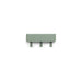 Kapstok DAX PLAY 3 Dusty Green 27x7.5x12cm Spinder Design-Kapstokken-Spinder