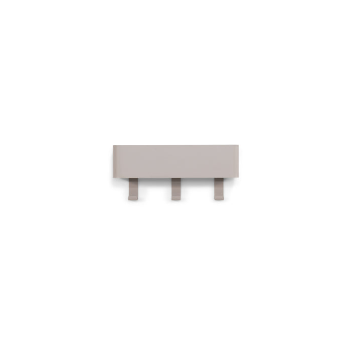 Kapstok DAX PLAY 3 Silky Taupe 27x7.5x12cm Spinder Design-Kapstokken-Spinder