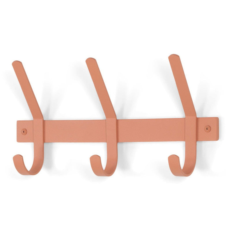 Kapstok DEXTER 3 Clay Terra 40x8.2x21cm Spinder Design-Kapstokken-Spinder