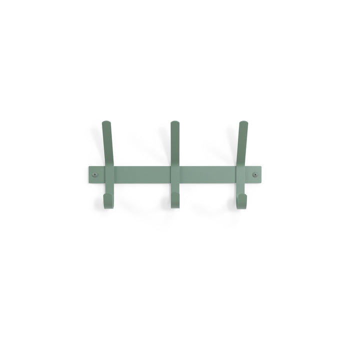 Kapstok DEXTER 3 Dusty Green 40x8.2x21cm Spinder Design-Kapstokken-Spinder