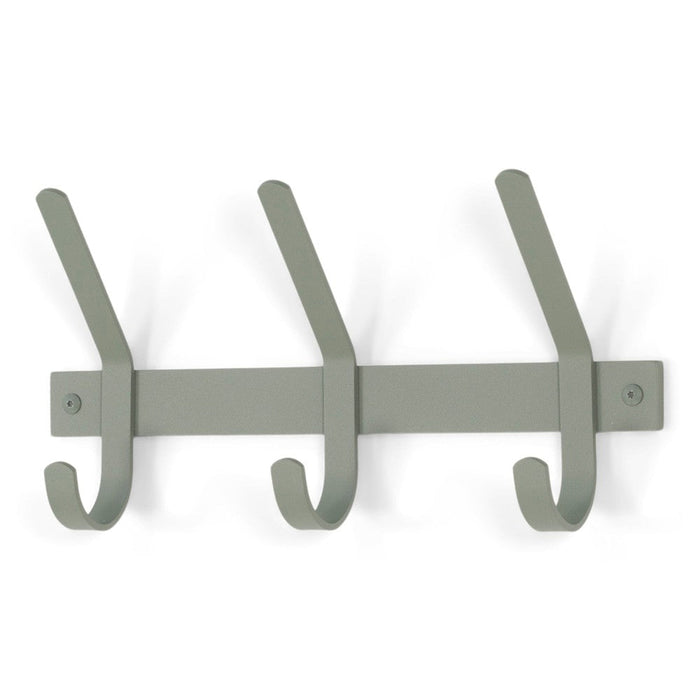 Kapstok DEXTER 3 Dusty Green 40x8.2x21cm Spinder Design-Kapstokken-Spinder