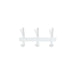 Kapstok DEXTER 3 Wit 40x8.2x21cm Spinder Design-Kapstokken-Spinder