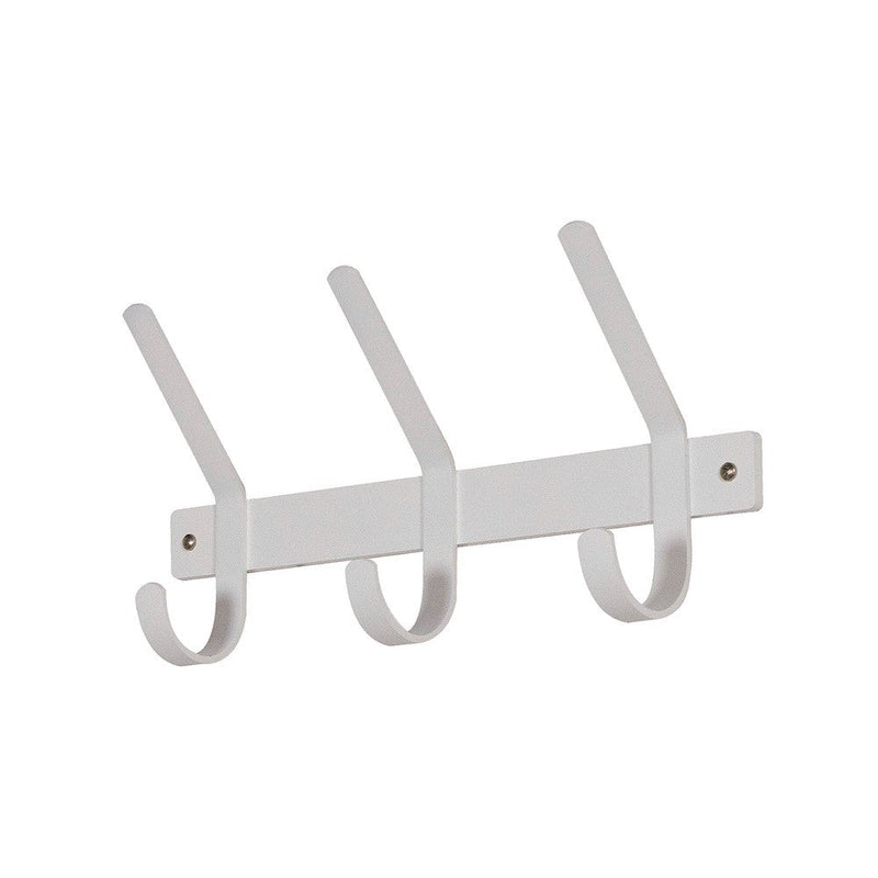 Kapstok DEXTER 3 Wit 40x8.2x21cm Spinder Design-Kapstokken-Spinder