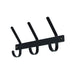 Kapstok DEXTER 3 Zwart 40x8.2x21cm Spinder Design-Kapstokken-Spinder