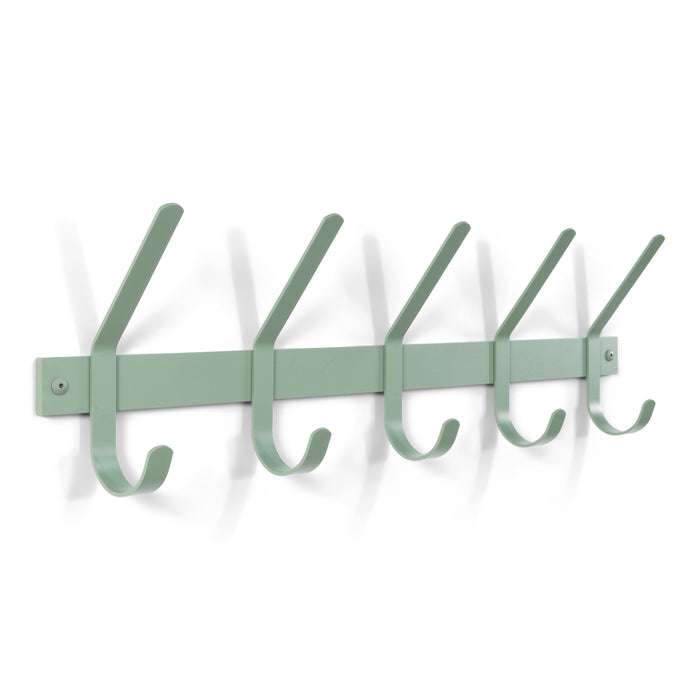 Kapstok DEXTER 5 Dusty Green 70x8.2x21cm Spinder Design-Kapstokken-Spinder