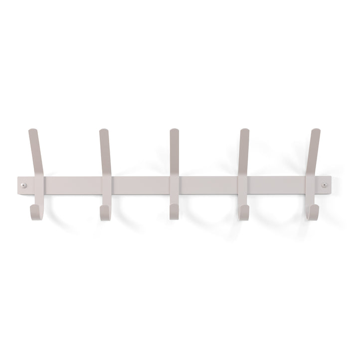 Kapstok DEXTER 5 Silky Taupe 70x8.2x21cm Spinder Design-Kapstokken-Spinder
