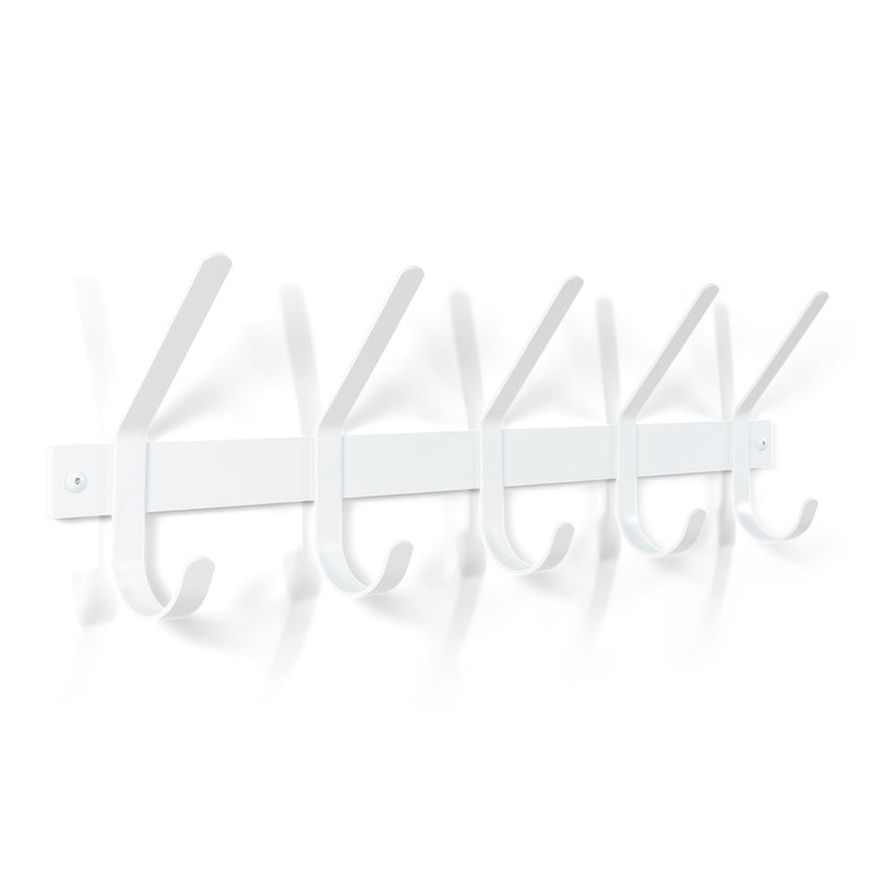 Kapstok DEXTER 5 Wit 70x8.2x21cm Spinder Design-Kapstokken-Spinder