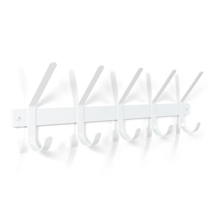 Kapstok DEXTER 5 Wit 70x8.2x21cm Spinder Design-Kapstokken-Spinder