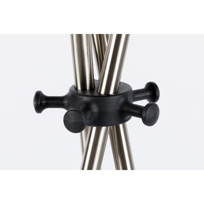Kapstok Darwin Coat Rack Metaal Silver 44x51x174 cm-Kapstokken-Creating Home