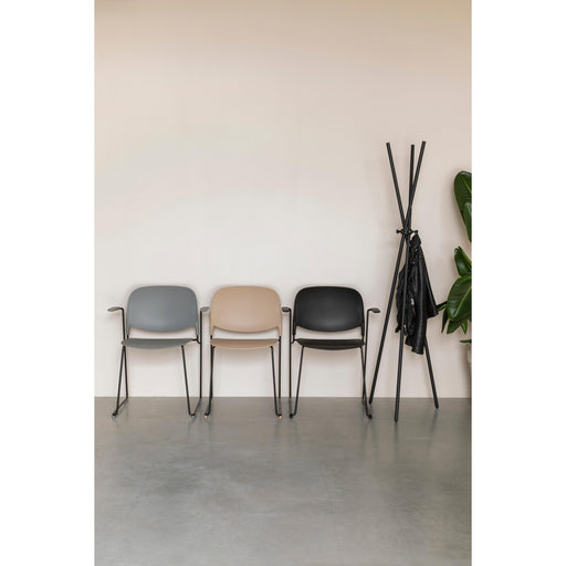 Kapstok Darwin Metaal Zwart 51x44 cm-Kapstokken-Creating Home