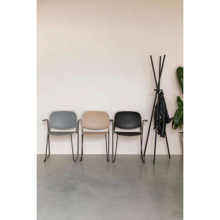 Kapstok Darwin Metaal Zwart 51x44 cm-Kapstokken-Creating Home