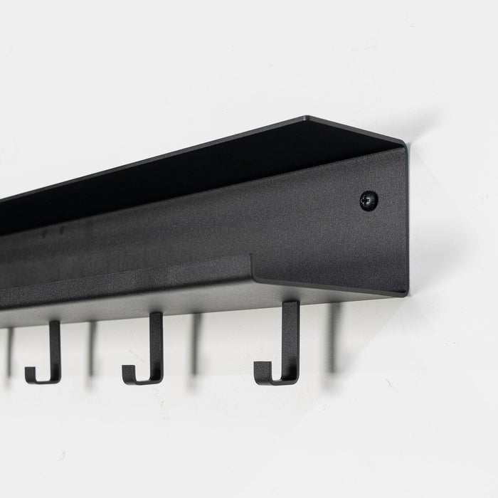 Kapstok EASY Zwart 50x10x11cm Spinder Design-Kapstokken-Spinder