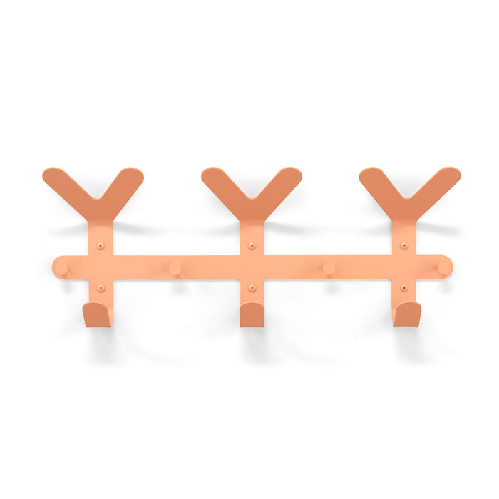 Kapstok FRONDO Clay Terra 66x8.5x37.5cm Spinder Design-Kapstokken-Spinder