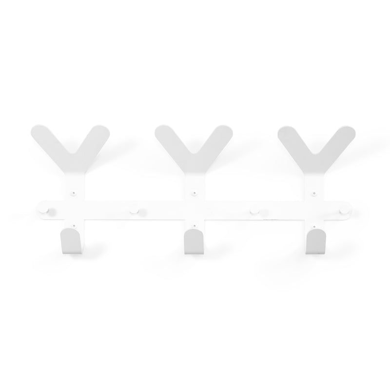 Kapstok FRONDO Wit 66x8.5x37.5cm Spinder Design-Kapstokken-Spinder