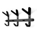Kapstok FRONDO Zwart 66x8.5x37.5cm Spinder Design-Kapstokken-Spinder