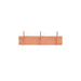Kapstok FUSION 3 Clay Terra 40x6x12cm Spinder Design-Kapstokken-Spinder