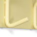 Kapstok FUSION 5 Butter Yellow 70x6x12cm Spinder Design-Kapstokken-Spinder