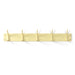 Kapstok FUSION 5 Butter Yellow 70x6x12cm Spinder Design-Kapstokken-Spinder