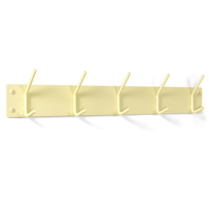 Kapstok FUSION 5 Butter Yellow 70x6x12cm Spinder Design-Kapstokken-Spinder