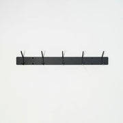 Kapstok FUSION 5 Zwart 70x6x12cm Spinder Design-Kapstokken-Spinder