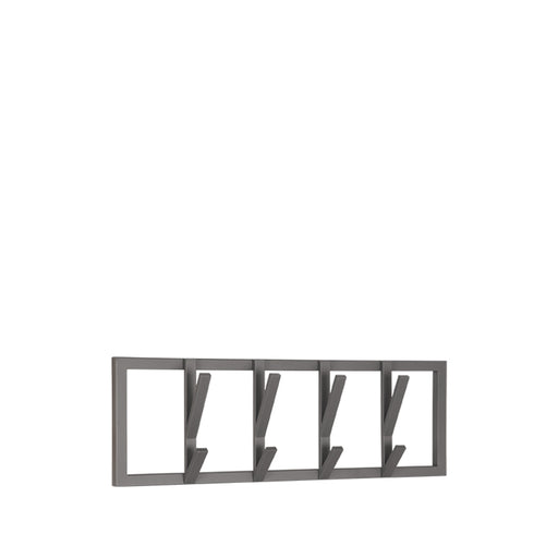 Kapstok Frame Burned Steel Metaal M 70x9x22 cm-Kapstokken-LABEL51