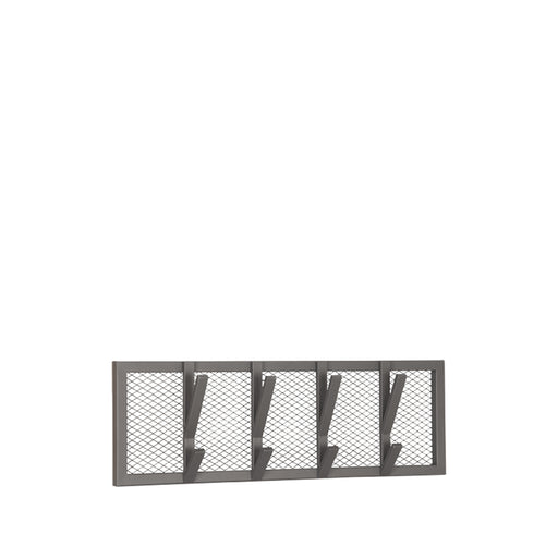 Kapstok Gruff Burned Steel Metaal M 70x9x22 cm-Kapstokken-LABEL51